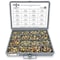 Boltsandnuts.Com Inch & Metric Steel Rivet Nuts Zinc Yellow Assortment - 1061 PCS Assortment Kit #348 - alternate 1